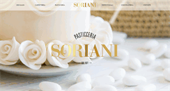 Desktop Screenshot of pasticceriasoriani.it